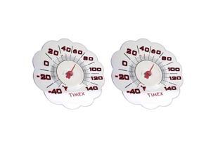 Timex 7-Inch Suction Cup Window Thermometer, Set of 2 Timex 7-Inch Suction Cup Window Thermometer, Set of 2