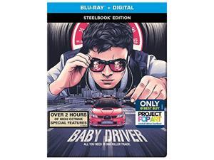 Baby Driver (SteelBook) Blu-ray Ansel Elgort Baby Driver (SteelBook) Blu-ray Ansel Elgort
