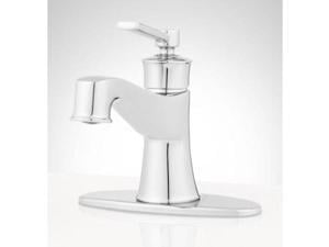 Mirabelle MIRWSCPT100CP Pendleton Single Handle Centerset Bathroom Sink Faucet