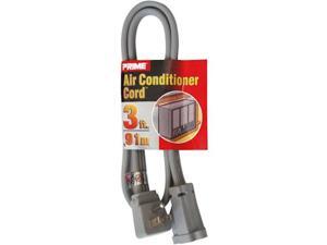 36 Pcs - Prime Air Conditioner and Major Appliance Extension Cord, Gray, 3 Feet 36 Pcs - Prime Air Conditioner and Major Appliance Extension Cord, Gray, 3 Feet