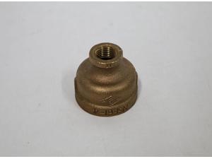 ProFlo IBRLFRCJD 1-1/2 X 1/2 Brass Reducer Coupling, Pack of 20 ProFlo IBRLFRCJD 1-1/2 X 1/2 Brass Reducer Coupling, Pack of 20