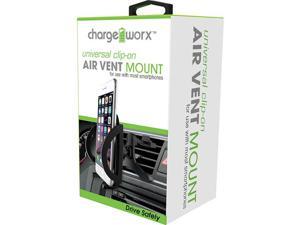 Chargeworx Clip-on Air Vent Swivel Mount for use with most smartphones Chargeworx Clip-on Air Vent Swivel Mount for use with most smartphones