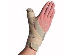 Thermoskin Right Thumb Spica Brace with Thumb Spica support and Trioxon Lining, Large: 7.75 Inches - 8.75 Inches, Beige Thermoskin Right Thumb Spica Brace with Thumb Spica support and Trioxon Lining, Large: 7.75 Inches - 8.75 Inches, Beige