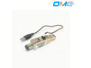 1G Fiber Converter Dongle with Power over USB  CV4-S1-5134L