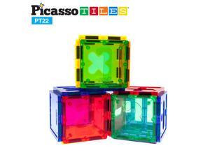 PicassoTiles Magnetic Building Blocks 22pc Numerical Magnet Tiles Toy PT22 PicassoTiles Magnetic Building Blocks 22pc Numerical Magnet Tiles Toy PT22