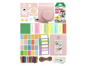 Fuji Film Instax Mini 11 Deluxe 8 in 1 Accessory Bundle Kit. Blush Pink Fuji Film Instax Mini 11 Deluxe 8 in 1 Accessory Bundle Kit. Blush Pink