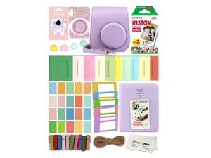 Fuji Film Instax Mini 11 Deluxe 8 in 1 Accessory Bundle Kit. Lilac Purple Fuji Film Instax Mini 11 Deluxe 8 in 1 Accessory Bundle Kit. Lilac Purple