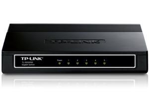 TP-LINK TL-SG1005D 10/100/1000Mbps 5-Port Gigabit Desktop Switch, 10Gbps Capacity(Certified Renewed)
