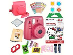 Bezighouden Emuleren lid Fujifilm Instax Mini 8 Raspberry bundle: Instant camera + Instant Stripe  Film + Accessories - Newegg.com
