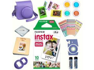 Fujifilm instax mini 8 accessories KIT GRAPE includes - instant film 10 pack + deluxe bundle for fujifilm instax mini 8 camera Fujifilm instax mini 8 accessories KIT GRAPE includes - instant film 10 pack + deluxe bundle for fujifilm instax mini 8 camera