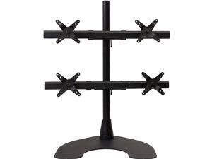 Ergotech 100-D28-B22-HD Quad HD LCD Monitor Desk Stand - 28-inch pole - Black - Quad 2 over 2 w/Heavy Duty Stand Ergotech 100-D28-B22-HD Quad HD LCD Monitor Desk Stand - 28-inch pole - Black - Quad 2 over 2 w/Heavy Duty Stand