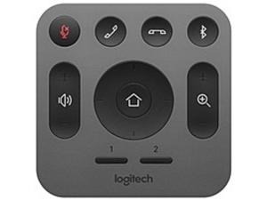 Logitech 993-001389 RF Wireless Replacement Remote for MeetUp Conference Camera - Gray