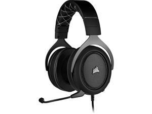 Corsair HS60 Pro Surround Gaming Headset - Carbon - Stereo - Mini-phone - Wired - 32 Ohm - 20 Hz - 20 kHz - Over-the-head - Binaural - Circumaural - 5.91 ft Cable - Noise Cancelling, ... Corsair HS60 Pro Surround Gaming Headset - Carbon - Stereo - Mini-phone - Wired - 32 Ohm - 20 Hz - 20 kHz - Over-the-head - Binaural - Circumaural - 5.91 ft Cable - Noise Cancelling, ...