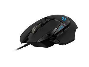 Logitech G502 HERO High Performance Gaming Mouse - Optical - Cable - Black - USB - 16000 dpi - 11 Button(s)