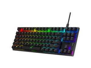 HyperX Alloy Origins Core Mechanical Gaming Keyboard - Cable Connectivity - USB Type C, USB Type A Interface - English (US) - Windows - Mechanical Keyswitch - Black HyperX Alloy Origins Core Mechanical Gaming Keyboard - Cable Connectivity - USB Type C, USB Type A Interface - English (US) - Windows - Mechanical Keyswitch - Black