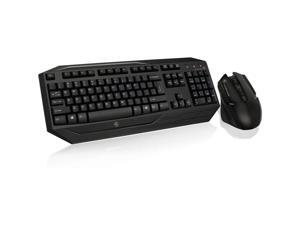 IOGEAR Kaliber Gaming Wireless Gaming Keyboard and Mouse Combo - USB 2.0 Wireless RF Keyboard - USB 2.0 Wireless RF Mouse - 2000 dpi - 7 Button - Scroll Wheel - QWERTY - AA - Compatible with ... IOGEAR Kaliber Gaming Wireless Gaming Keyboard and Mouse Combo - USB 2.0 Wireless RF Keyboard - USB 2.0 Wireless RF Mouse - 2000 dpi - 7 Button - Scroll Wheel - QWERTY - AA - Compatible with ...