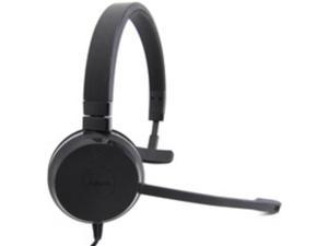 Jabra Evolve 20 UC Mono - Mono - USB, Mini-phone - Wired - Over-the-head - Monaural - Supra-aural - Noise Cancelling Microphone - Noise Canceling