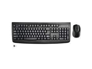 Kensington Keyboard for Life Wireless Desktop Set - USB Wireless RF Black - USB Wireless RF Optical - 1200 dpi - Scroll Wheel - QWERTY - Black - Symmetrical - AA, AAA - Compatible with Windows Kensington Keyboard for Life Wireless Desktop Set - USB Wireless RF Black - USB Wireless RF Optical - 1200 dpi - Scroll Wheel - QWERTY - Black - Symmetrical - AA, AAA - Compatible with Windows