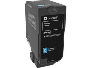 Lexmark Genuine Cyan Toner Cartridge For CS720 CS725 CX725 Printers 74C0S20