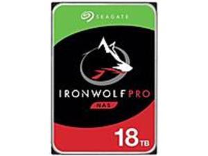 Seagate IronWolf Pro 18TB NAS Hard Drive 7200 RPM 256MB Cache CMR SATA 6.0Gb/s 3.5" Internal HDD ST18000NE000