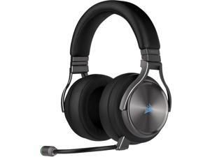 Corsair VIRTUOSO RGB Wireless SE High-Fidelity Gaming Headset - Gunmetal - Stereo - Mini-phone (3.5mm) - Wired/Wireless - 60 ft - 32 Ohm - 20 Hz - 40 kHz - Over-the-head - Binaural - Circumaural ... Corsair VIRTUOSO RGB Wireless SE High-Fidelity Gaming Headset - Gunmetal - Stereo - Mini-phone (3.5mm) - Wired/Wireless - 60 ft - 32 Ohm - 20 Hz - 40 kHz - Over-the-head - Binaural - Circumaural ...