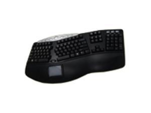 Adesso Tru-Form Pro PCK-308UB - Keyboard - USB - 105 keys - ergonomic - touchpad