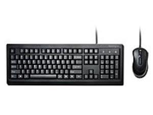 Kensington K72436AM Keyboard, Mouse Set - Wired - USB - Black Kensington K72436AM Keyboard, Mouse Set - Wired - USB - Black
