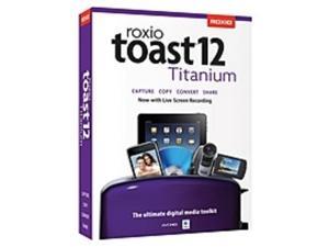 Roxio Toast v.12.0 Titanium - 1 User - CD/DVD Authoring Box - CD-ROM - Intel-based Mac - Multilingual