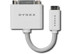 Dynex DX-AP150 Video Adapter - 1 x Apple mini-DVI - Male, 1 x DVI - Female Dynex DX-AP150 Video Adapter - 1 x Apple mini-DVI - Male, 1 x DVI - Female