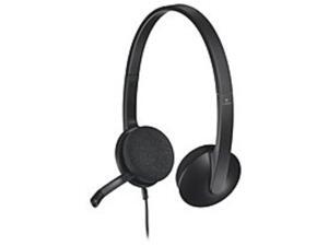 Logitech 981-000507 H340 On-Ear Headset - Binaural - Wired - USB - Black Logitech 981-000507 H340 On-Ear Headset - Binaural - Wired - USB - Black