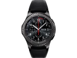 Samsung Gear S3 frontier Smart Watch - Wrist - Accelerometer, Barometer, Gyro Sensor, Heart Rate Monitor, Ambient Light Sensor - Alarm, Text Messaging, Email - Distance Traveled, Heart Rate, Sleep ... Samsung Gear S3 frontier Smart Watch - Wrist - Accelerometer, Barometer, Gyro Sensor, Heart Rate Monitor, Ambient Light Sensor - Alarm, Text Messaging, Email - Distance Traveled, Heart Rate, Sleep ...