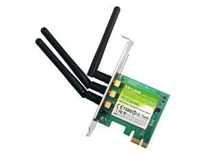 TP-LINK TL-WDN4800 Dual Band Wireless N900 PCI Express Adapter,2.4GHz 450Mbps/5Ghz 450Mbps, Include Low-profile Bracket - PCI Express x1 - 450 Mbps - 2.48 GHz ISM - 5.83 GHz UNII - Internal