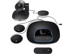Logitech GROUP Video Conferencing System Plus Expansion Mics - 1920 x 1080 Video (Content) - 30 fps - USB Logitech GROUP Video Conferencing System Plus Expansion Mics - 1920 x 1080 Video (Content) - 30 fps - USB