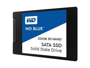 WD Blue 3D NAND 250GB PC SSD - SATA III 6 Gb/s 2.5"/7mm Solid State Drive - 550 MB/s Maximum Read Transfer Rate - 525 MB/s Maximum Write Transfer Rate WD Blue 3D NAND 250GB PC SSD - SATA III 6 Gb/s 2.5"/7mm Solid State Drive - 550 MB/s Maximum Read Transfer Rate - 525 MB/s Maximum Write Transfer Rate