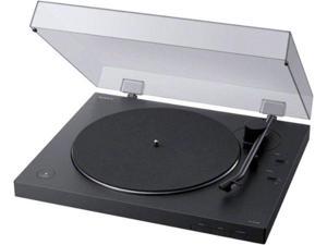 Sony PSLX310BT Fully Automatic Belt-Drive Wireless Stereo Turntable - Plays 33 1/3 and 45 RPM Vinyl Records - Bluetooth - USB Output - Black