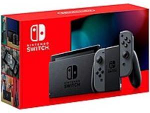 Nintendo HADSKAAAA Switch Console with Gray Joy-Con - 32 GB - Black Nintendo HADSKAAAA Switch Console with Gray Joy-Con - 32 GB - Black