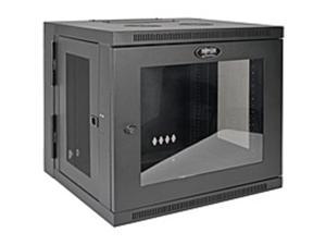 Tripp Lite 10U Wall-Mount Rack Enclosure Server Cabinet, Hinged Back, Clear Acrylic Window (SRW10USG)