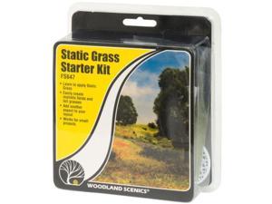Woodland Scenics Model Railroad Landscape Static Grass Field System Starter Kit
