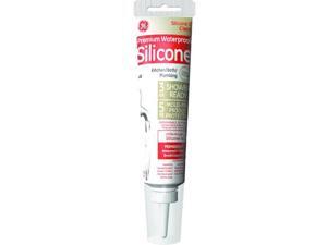 Silicone II Silicone Sealant, 2.8 oz, Clear GE GE 284 3TG Silicone II Silicone Sealant, 2.8 oz, Clear GE GE 284 3TG