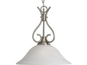 Progress Lighting Alabaster Glass One-Light Pendant - P5091-09 Progress Lighting Alabaster Glass One-Light Pendant - P5091-09