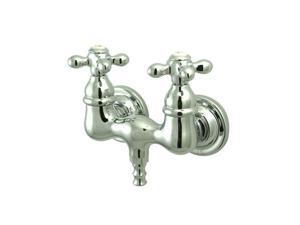 Kingston Brass CC38T1 Vintage 3-3/8" Wall Mount Clawfoot Tub Filler Kingston Brass CC38T1 Vintage 3-3/8" Wall Mount Clawfoot Tub Filler