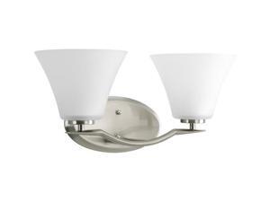 Progress Lighting Bravo Two-Light Wall Bracket - P2005-09 Progress Lighting Bravo Two-Light Wall Bracket - P2005-09
