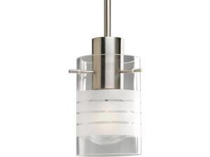 Progress Lighting Glass Pendant One-Light Mini-Pendant - P5158-09 Progress Lighting Glass Pendant One-Light Mini-Pendant - P5158-09