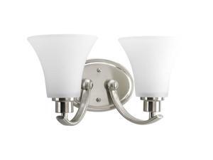 Progress Lighting Joy Two-Light Wall Bracket - P2001-09 Progress Lighting Joy Two-Light Wall Bracket - P2001-09