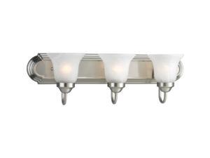 Progress Lighting Builder Bath Three-Light Bath Bracket - P3053-09 Progress Lighting Builder Bath Three-Light Bath Bracket - P3053-09