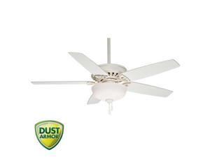 Craftmade Ju54pln3 Juna Polished Nickel 54 Three Blade Ceiling Fan With Light And Remote