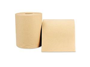 Nonperforated Paper Towel Roll, 8 x 600', Natural, 12/Carton Nonperforated Paper Towel Roll, 8 x 600', Natural, 12/Carton