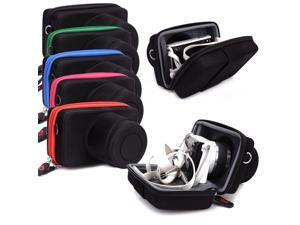 Black and Blue EVA Hard Case with Zipper for SLR Cameras Black and Blue EVA Hard Case with Zipper for SLR Cameras