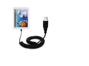 Coiled USB Cable compatible with the Kocaso SX9700 / SX9722 / SX9701 Coiled USB Cable compatible with the Kocaso SX9700 / SX9722 / SX9701