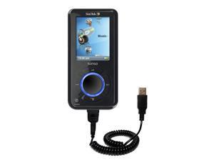 USB 2.0 Charger Data Cable//Cord//Compatible with Sandisk Sansa Fuze SDMX20//R 4//8//16 GB